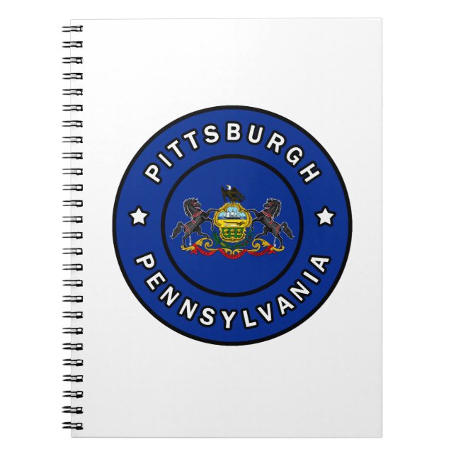 Pittsburgh Pennsylvania Notizblock (Vorderseite)
