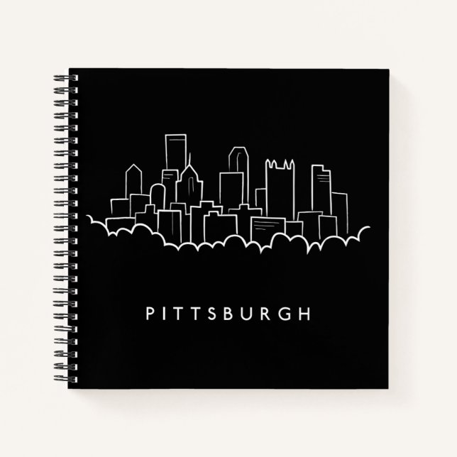 Pittsburgh Pennsylvania Notizbuch (Vorderseite)