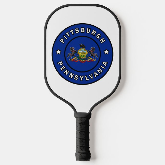 Pittsburgh Pennsylvania Pickleball Schläger (Vorderseite)