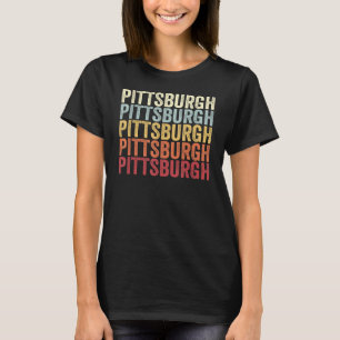 Pittsburgh Pennsylvania Pittsburgh PA Retro T-Shirt