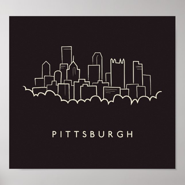 Pittsburgh Pennsylvania Poster (Vorne)