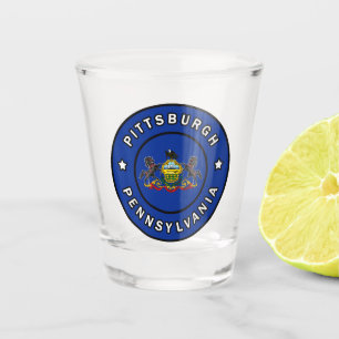 Pittsburgh Pennsylvania Schnapsglas