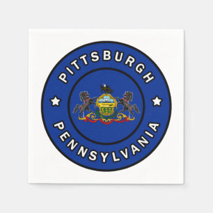 Pittsburgh Pennsylvania Serviette