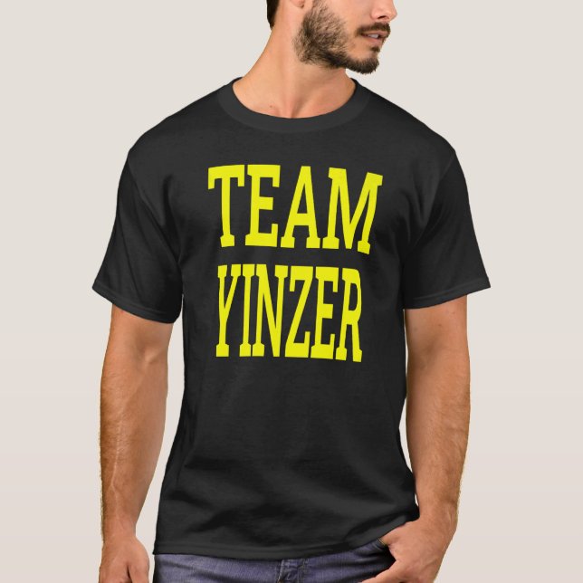 Pittsburgh Pennsylvania Slang Accent Spaß Team Yi T-Shirt (Vorderseite)