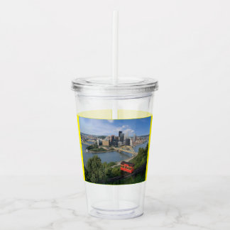 Pittsburgh Pennsylvania Tumbler Acryltrinkbecher