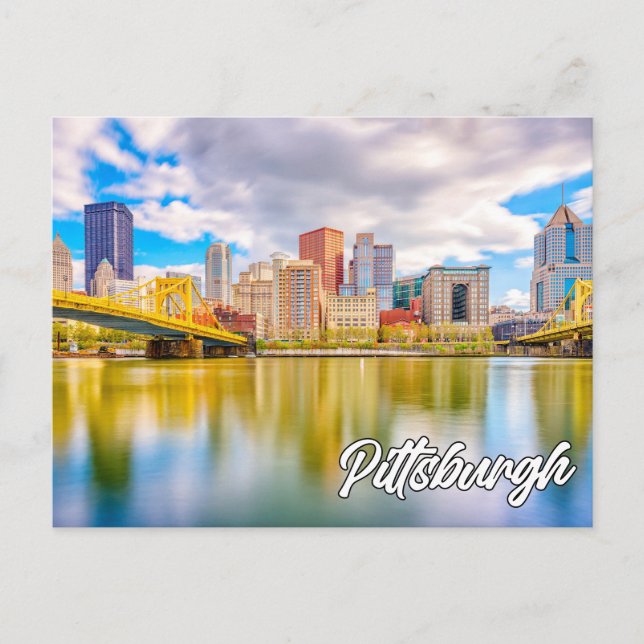Pittsburgh, Pennsylvania, USA Postkarte (Vorderseite)