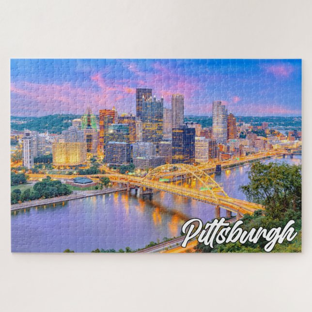 Pittsburgh, Pennsylvania, Vereinigte Staaten Puzzle (Horizontal)