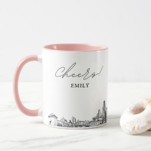 Pittsburgh Personalisierte Hochzeitcoffee-Tasse Tasse