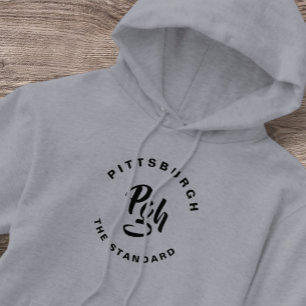 Pittsburgh Pgh Yinzer Standard Vintag Retro Hoodie