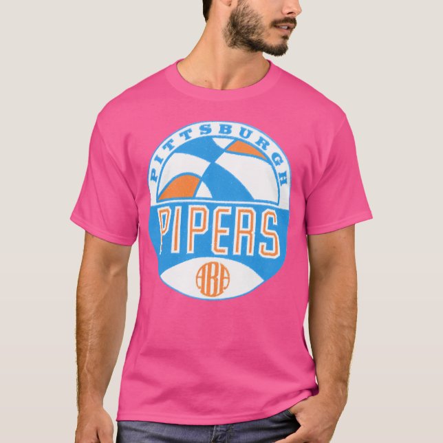 Pittsburgh Pipers Vintag T-Shirt (Vorderseite)
