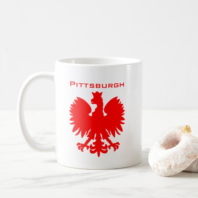 Pittsburgh Polska Tasse (Mit Donut)