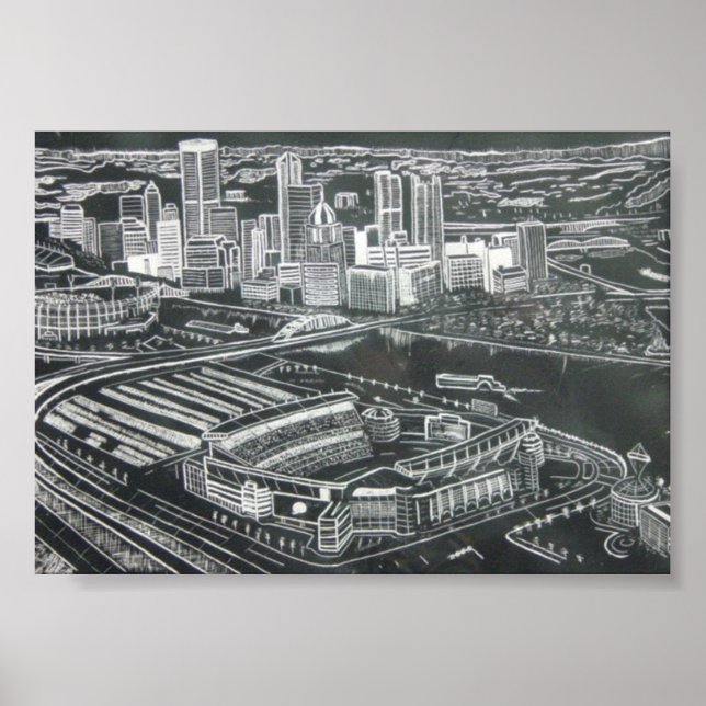Pittsburgh Poster (Vorne)