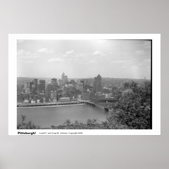 Pittsburgh! Poster (Vorne)