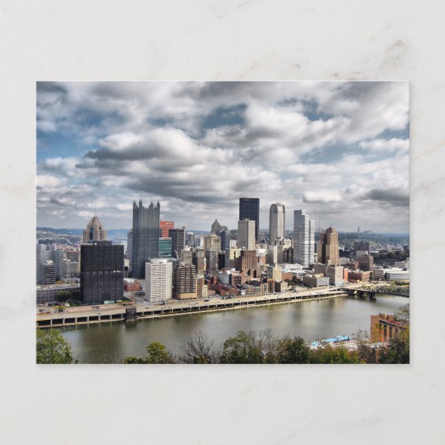 Pittsburgh Postkarte (Vorderseite)