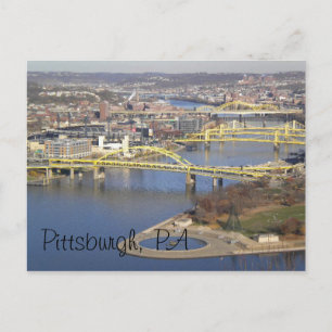 pittsburgh postkarte