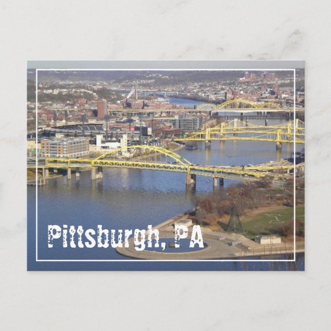 pittsburgh postkarte (Vorderseite)