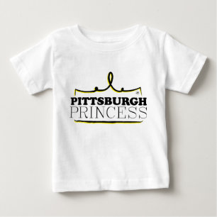 Pittsburgh-Prinzessin Baby T-shirt