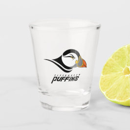 Pittsburgh Puffins-Logo Schnapsglas