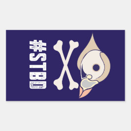 Pittsburgh Puffins #STBD Rechteckiger Aufkleber