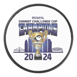 Pittsburgh Puffins Summit Challenge Cup Champions Eishockey Puck