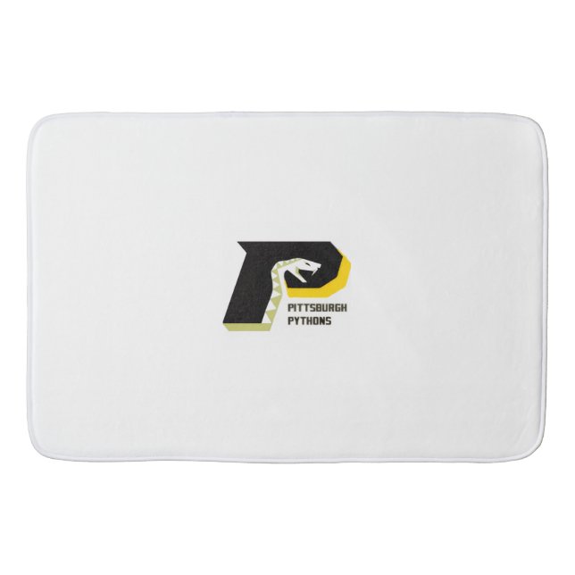 Pittsburgh Pythons Badematte (Vorderseite)
