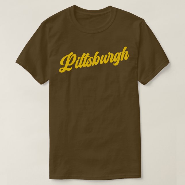 Pittsburgh Retro Pittsburgh Pinguine T-Shirt (Design vorne)