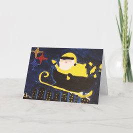 Pittsburgh Santa Weihnachtskarte Feiertagskarte