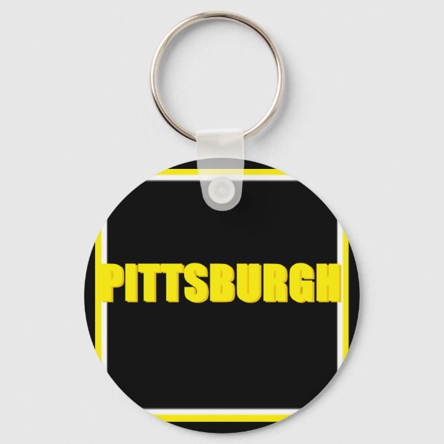 Pittsburgh Schlüsselanhänger (Vorderseite)