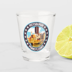 Pittsburgh Schnapsglas