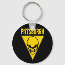 Pittsburgh Skull Schlüsselanhänger