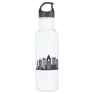 Pittsburgh Skyline Edelstahlflasche