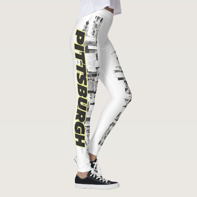 Pittsburgh Skyline Leggings (Rechts)