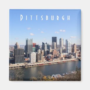 Pittsburgh Skyline Magnet