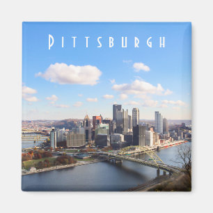 Pittsburgh Skyline Magnet