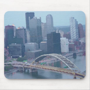 Pittsburgh-Skyline Mousepad