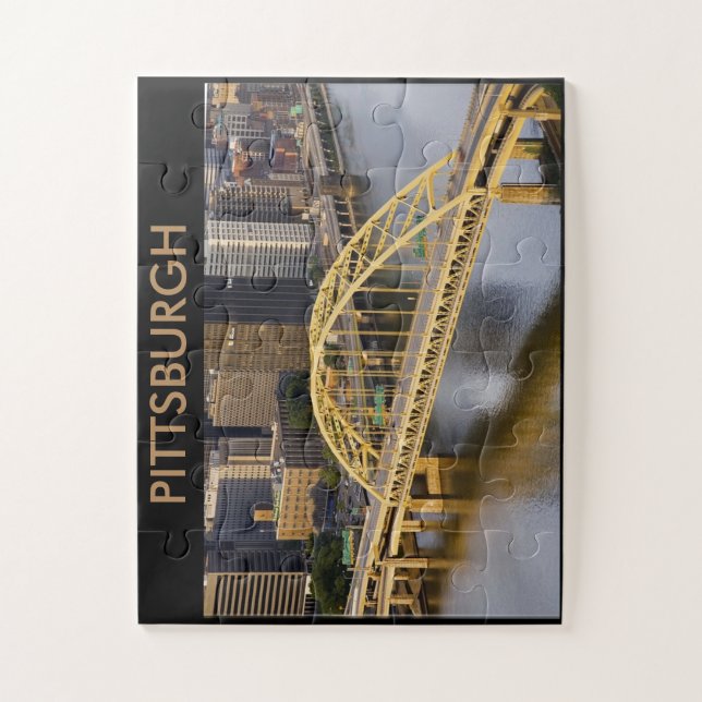 PITTSBURGH SKYLINE PUZZLE (Vertikal)
