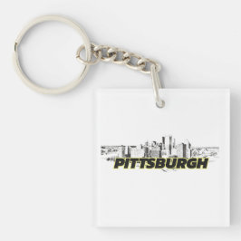 Pittsburgh Skyline Schlüsselanhänger