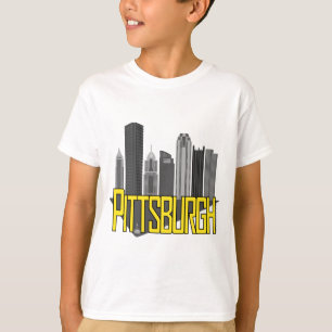 Pittsburgh-Stadt-Farben T-Shirt
