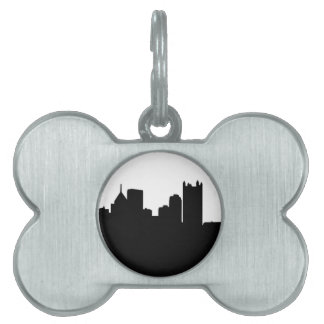 Pittsburgh-Stadt-Skyline Tiermarke