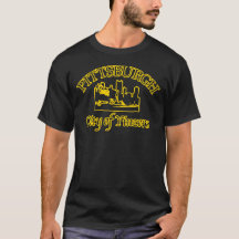 PITTSBURGH-STADT VON YINZERS T - SHIRT