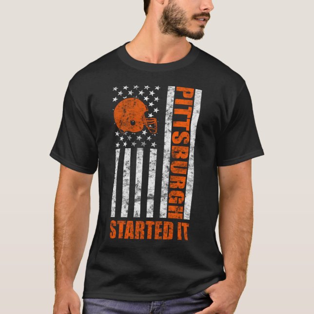 Pittsburgh startete es T-Shirt (Vorderseite)