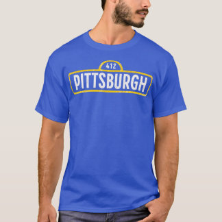 Pittsburgh Street - 412 (2) T-Shirt