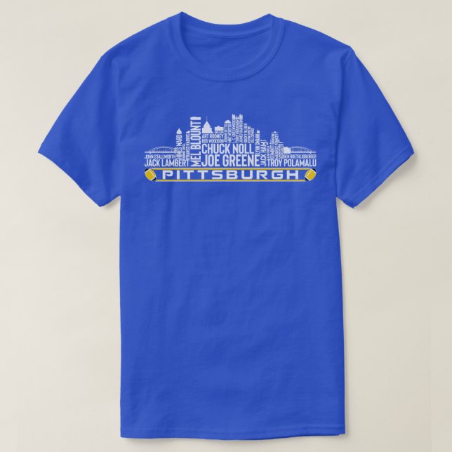 Pittsburgh Team All Time Legends Pittsburgh City T-Shirt (Design vorne)