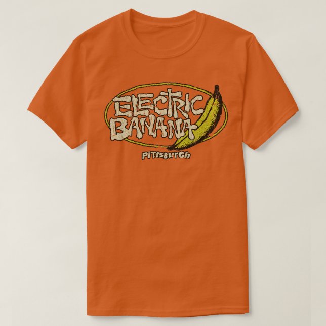 Pittsburgh The Electric Banana 1977 T-Shirt (Design vorne)