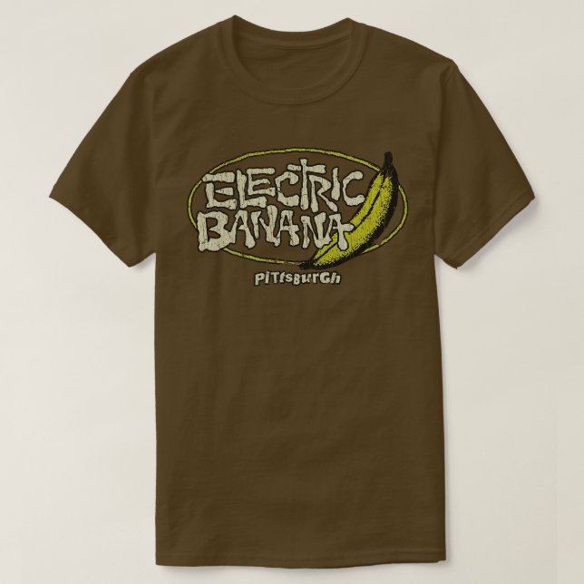 Pittsburgh The Electric Banana 1977 T-Shirt (Design vorne)