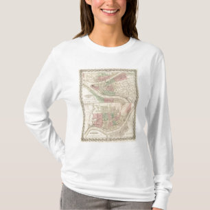 Pittsburgh und Allegheny, Pennsylvania T-Shirt
