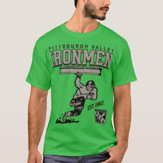 Pittsburgh Valley Ironmen Football - ACFL - 1963 T-Shirt