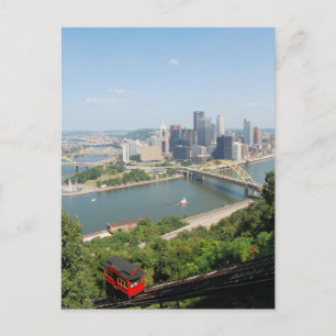 Pittsburgh vom Mt Washington Postkarte