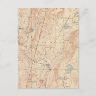 Pittsfield, Massachusetts Postkarte