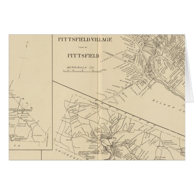 Pittsfield Village, Dunbarton, Pittsfield (Vorderseite (Horizontal))